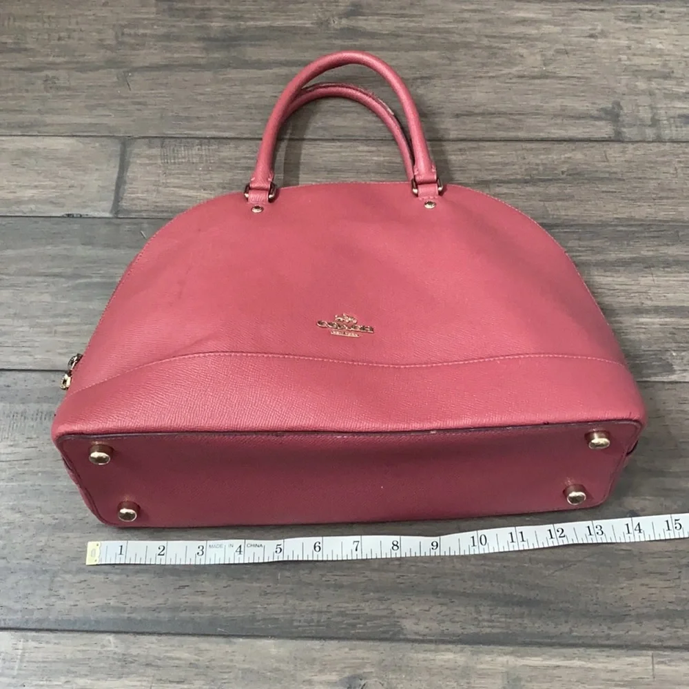 Coach Red Sierra Satchel Bag‎